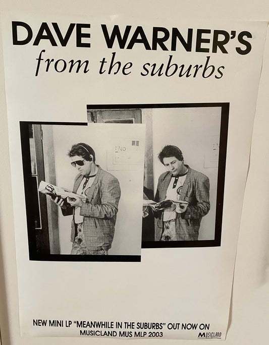 'Meanwhile In The Suburbs' - Signed By Dave